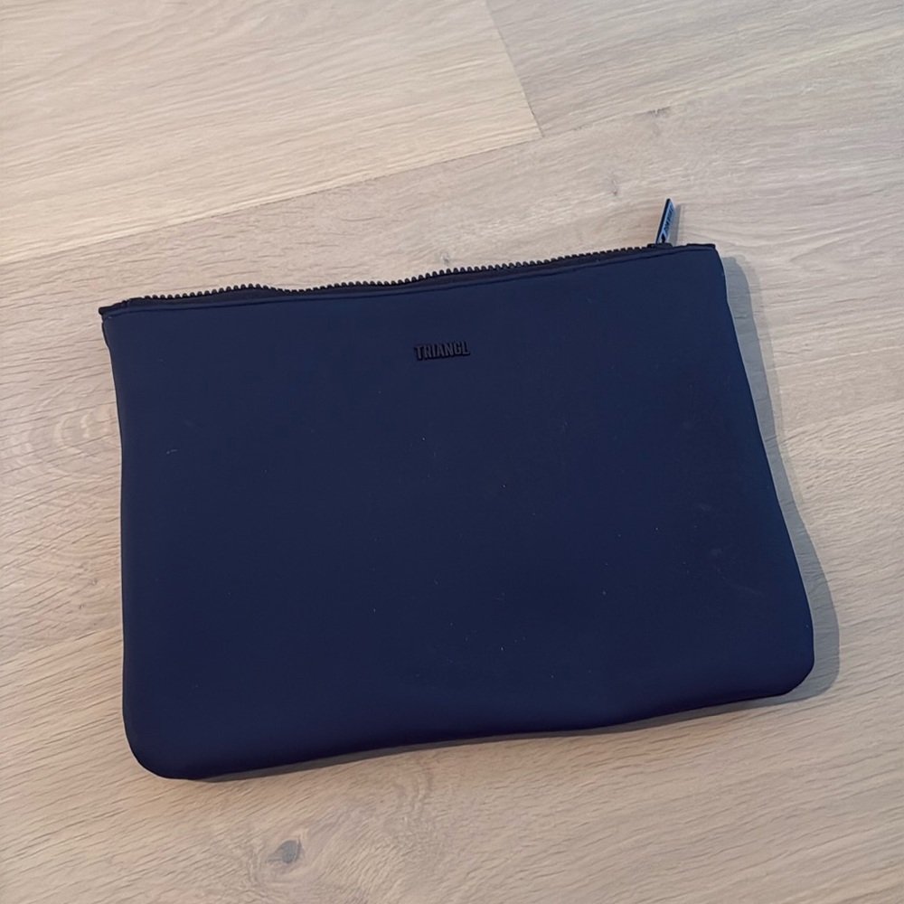 TRIANGL navy blue bag